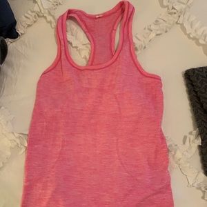GUC Run Swiftly Tank Top. Heather Pink